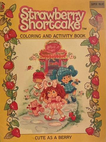 Strawberry Shortcake Coloring And Activity Book