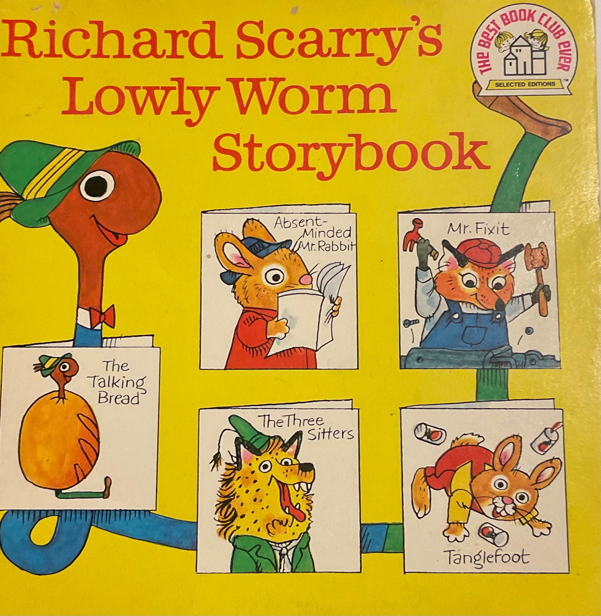 Lowly Worm Storybook, Richard Scarry – Pillow-Cat Books