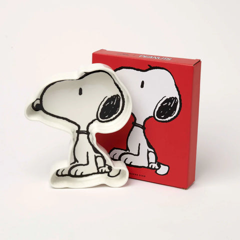 Peanuts Shaped Dish - Snoopy Sit!