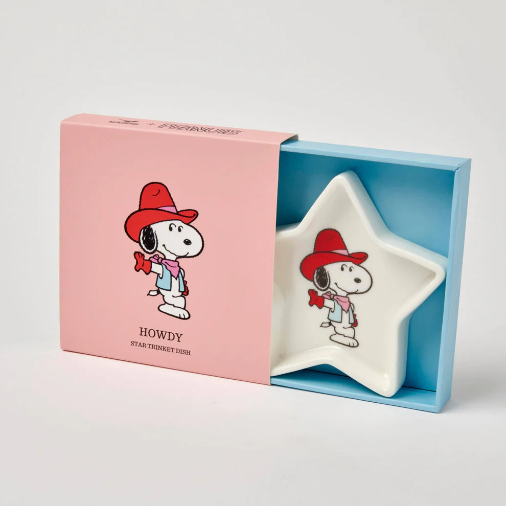 Peanuts Star Shaped Trinket Dish - Howdy