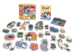 Cat Cafe Magnet Set (Rp Minis)